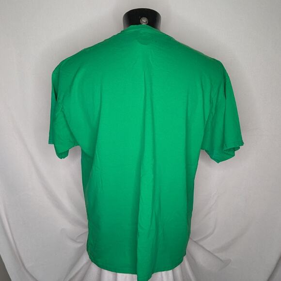 Champion Men's Graphic Cotton T-shirt Men Green XXL - Picture 3 of 4